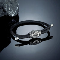 Pulsera ajustable Viking Vegvisir