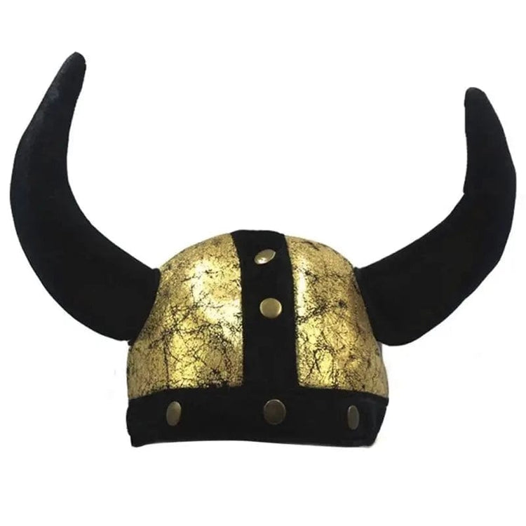 Sombreros vikingos de felpa