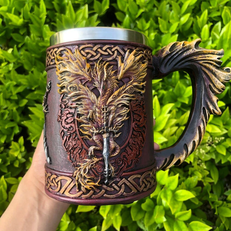 Taza vikinga \"The Fire-Eater's Stein