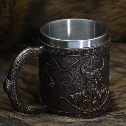 Chope Viking "Tankard du Gardien d'Asgard" - Odins Hall