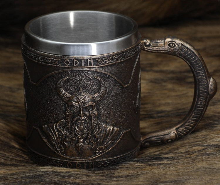 Taza vikinga "Tankard del Guardián de Asgard