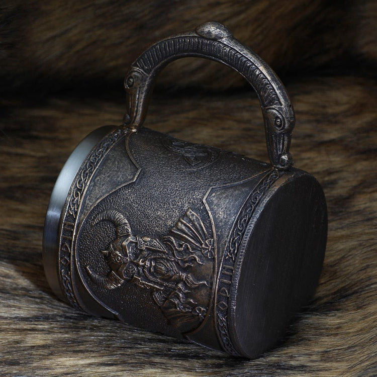 Taza vikinga "Tankard del Guardián de Asgard