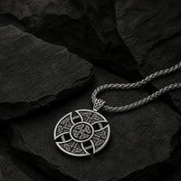 Collar escudo vikingo | Acero inoxidable