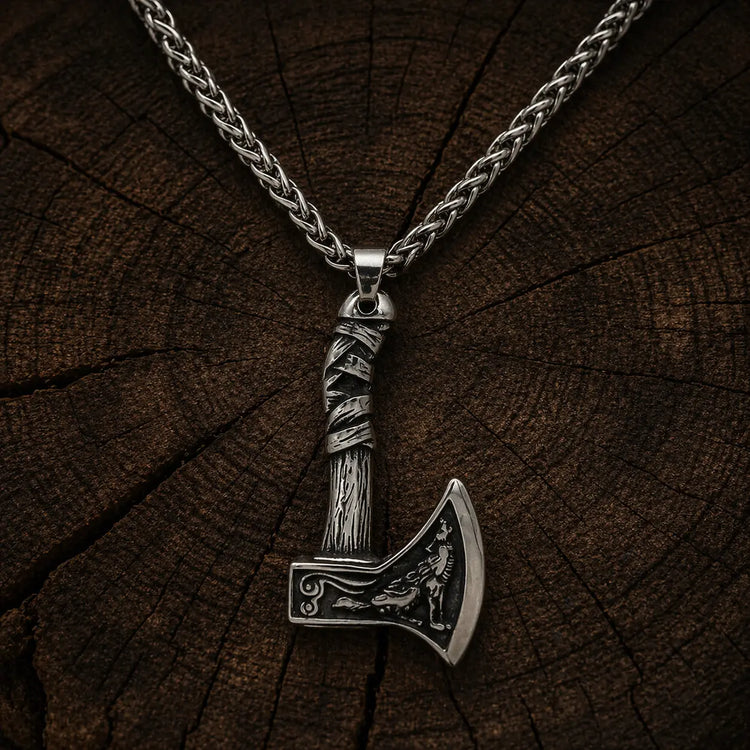 Collar Hacha | Acero Inoxidable