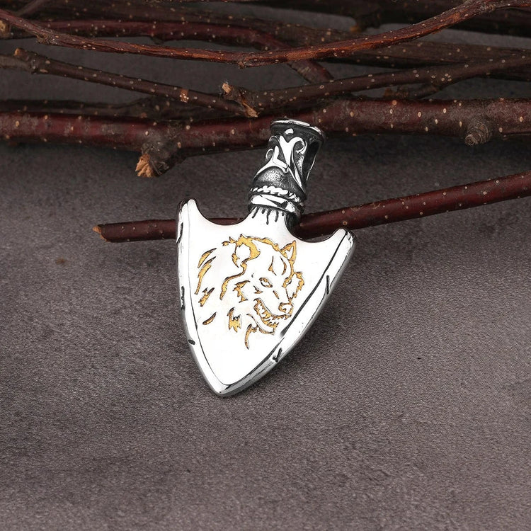 Collar con punta de lanza de Fenrir
