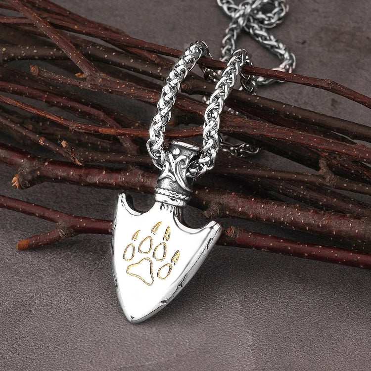 Collar con punta de lanza de Fenrir