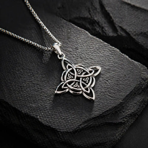 Collier nordique Collier "Vie Éternel" noeud de la trinité celtique - Odins Hall