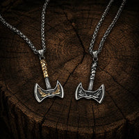 Collar Vikingo \"Amuleto del Eco de Odín\"