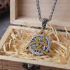 Collar Vikingo "Triquetra Commandments Necklace