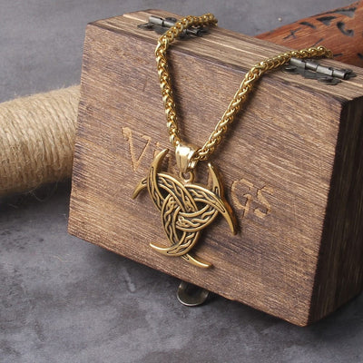 Collar Vikingo "Ragnarök Horns Necklace