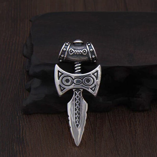 collier Collier Viking en Argent Sterling 925 - Amulette de Talos - Odins Hall