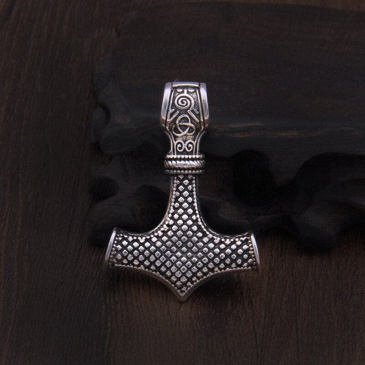 Colgante de plata esterlina 925 - Mjolnir