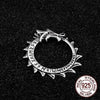 Colgante de plata de ley 925 - Runa Ouroboros