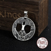 Colgante de plata de ley 925 - Yggdrasil