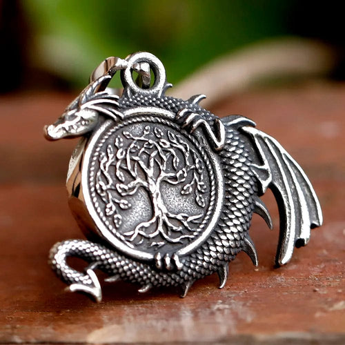 Collier viking le protecteur d'Yggdrasil - Odins Hall