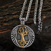 Collar Vikingo \"Colgante Árbol de los Mundos