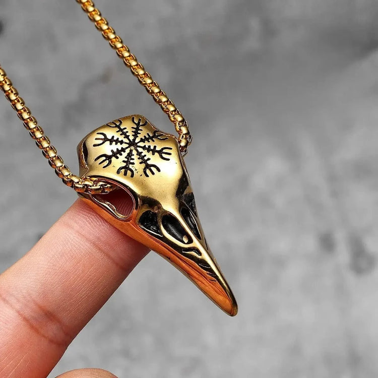 Collar vikingo \"Colgante del Conocimiento de los Mundos