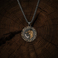 Collar vikingo poder de los lobos nórdicos