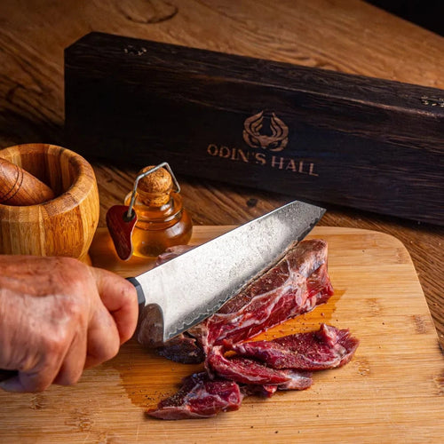 Couteau Viking de Ragnar – L’Excellence Culinaire et l’Héritage Nordique - Odins Hall