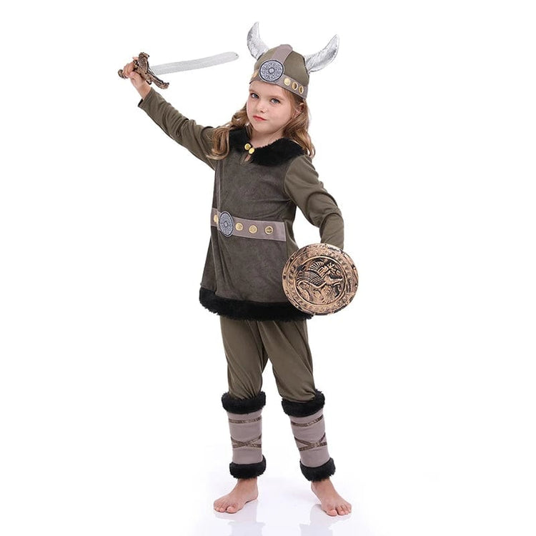 Disfraz Vikinga para mujer Talla S