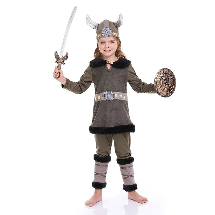 Disfraz de vikingo para niños