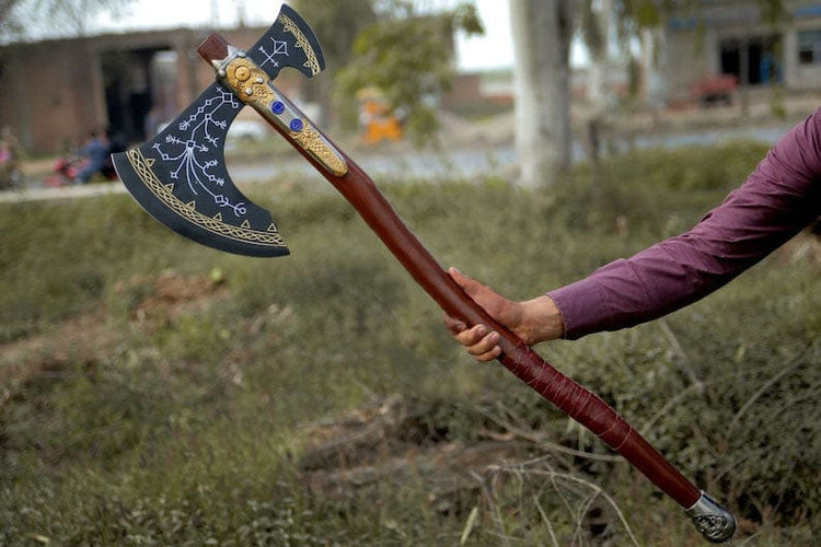 Hacha de guerrero vikingo - "Loki's Axe