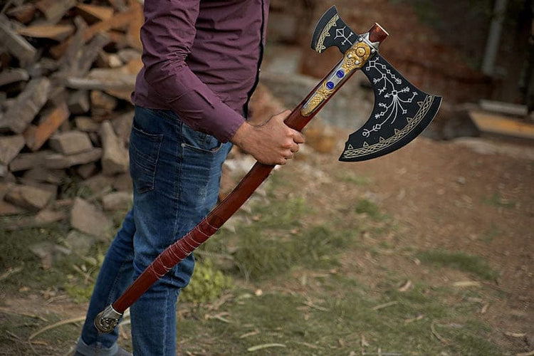 Hacha de guerrero vikingo - "Loki's Axe