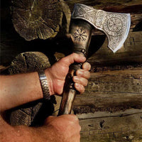 Hacha de guerrero vikingo - \"Shadow of the Gods