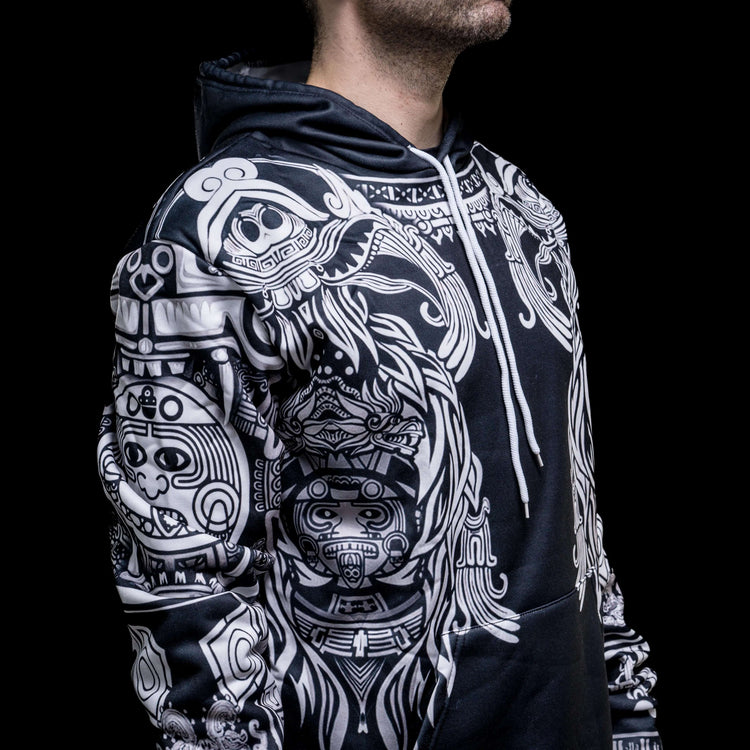 Hoodie VIking "Nuevas visiones de Huginn y Muninn