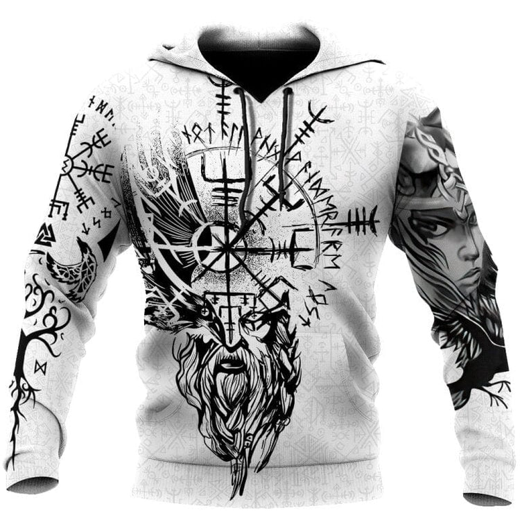 Sudadera Gigante Vegvisir Vikingo - Brújula de la Vida