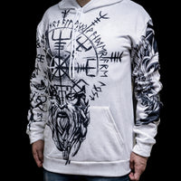 Sudadera Gigante Vegvisir Vikingo - Brújula de la Vida