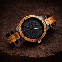 Reloj de Madera - Vegvisir