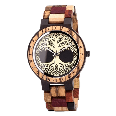 Reloj de madera - Yggdrasil Bois Intense