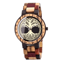 Reloj de madera - Yggdrasil Bois Intense