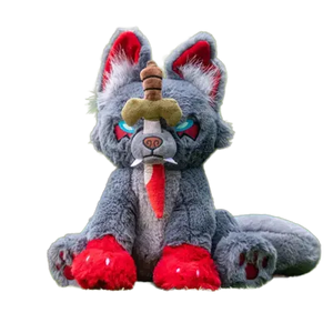 Peluche du loup Fenrir Peluche seule - Odins Hall