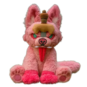 Peluche du loup Fenrir - Rose Peluche seule - Odins Hall