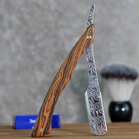 Afeitadora de barba de madera