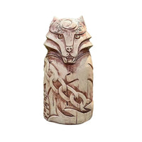 Estatuilla del lobo Fenrir