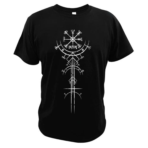 Vêtement T-shirt Viking - Guide du Voyageur Viking Noir / S - Odins Hall