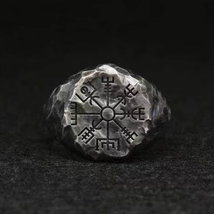 Anillo "Sigue tu camino" Vegvisir | Acero inoxidable