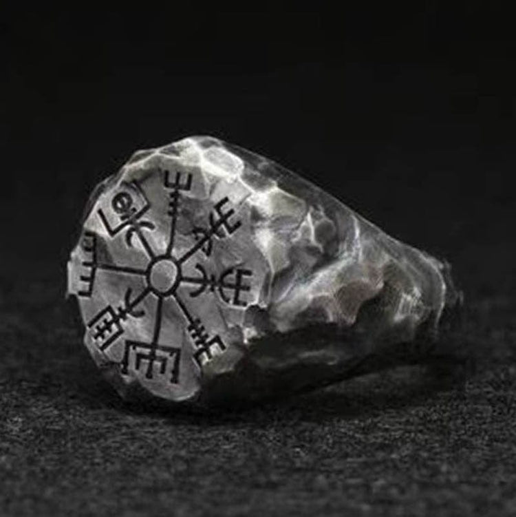 Anillo "Sigue tu camino" Vegvisir | Acero inoxidable