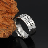 Anillo ancestral vikingo - runas sagradas