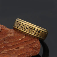 Anillo vikingo antiguo - Acero inoxidable