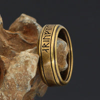 Anillo vikingo antiguo - Acero inoxidable