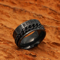 Anillo vikingo moderno - runas sagradas