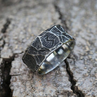 Anillo vikingo rúnico \"Destino heroico\"