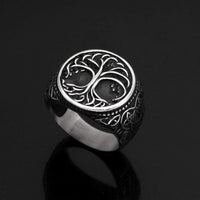 Anillo Yggdrasil | Acero inoxidable