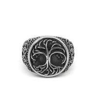 Anillo Yggdrasil | Acero inoxidable