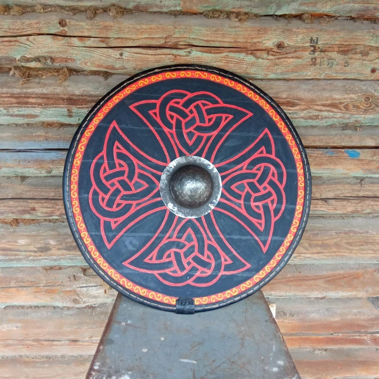 Escudo vikingo Cruz celta