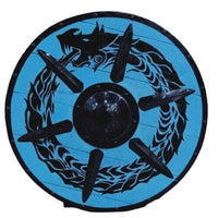 Escudo vikingo símbolo de ouroboros